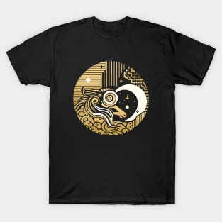 Golden unicorn T-Shirt